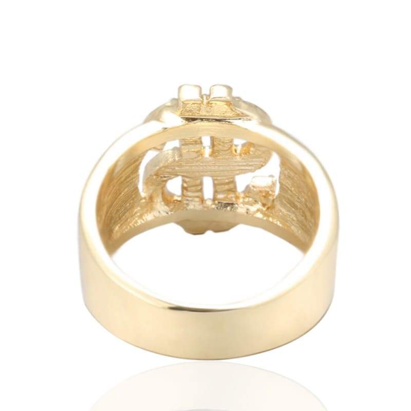 Anello dollaro vintage da uomo