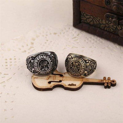 Anello Castello Di Carte Vintage