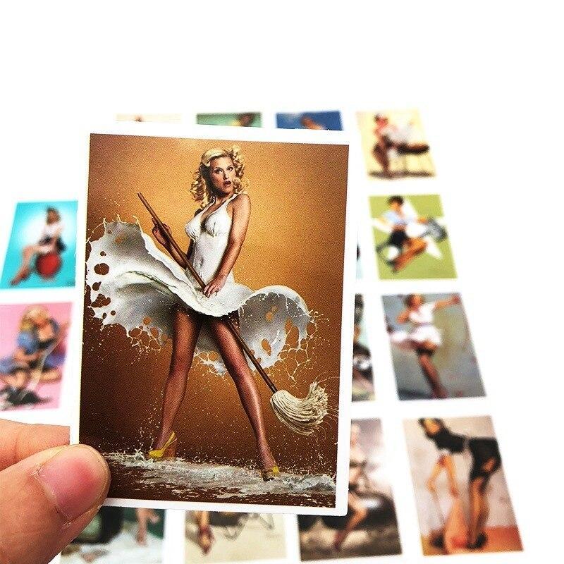 Adesivi Bomber Vintage Pin Up Girl