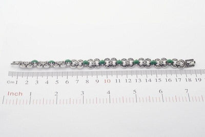 Bracciale da donna vintage in argento indiano