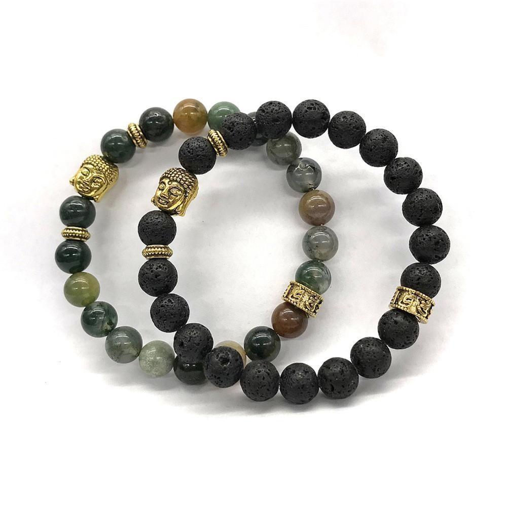 Bracciale vintage in pietra indiana