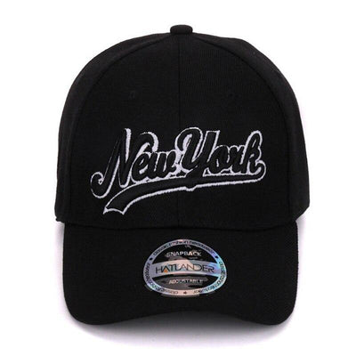 Cappellino vintage New York nero regolabile