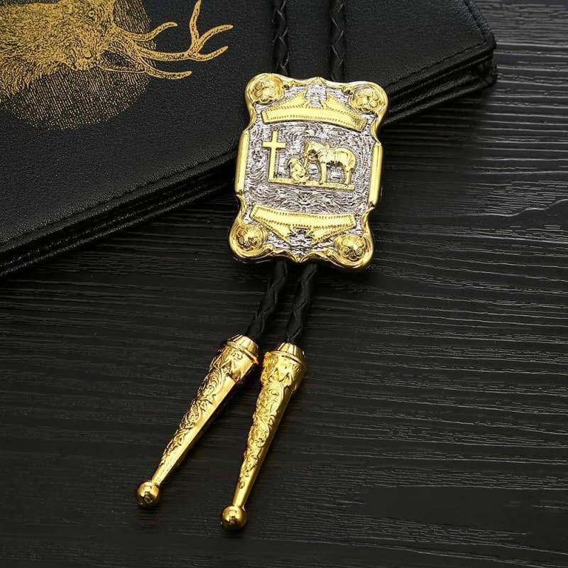 Collana vintage con cavallo americano