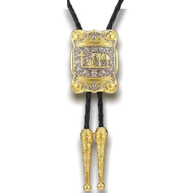 Collana vintage con cavallo americano