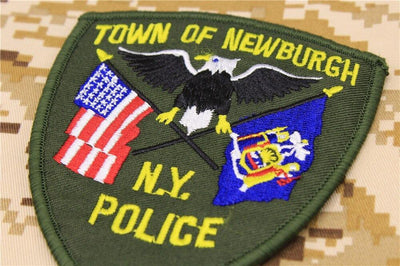 Stemma vintage della polizia USA