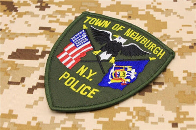 Stemma vintage della polizia USA