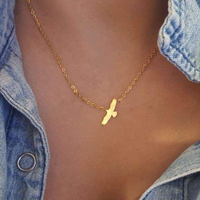 Ciondolo aquila vintage da donna