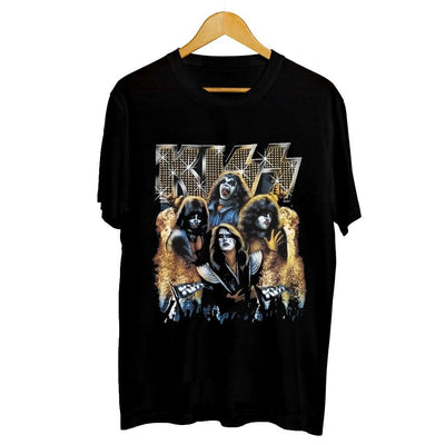 T-shirt rock band retrò vintage