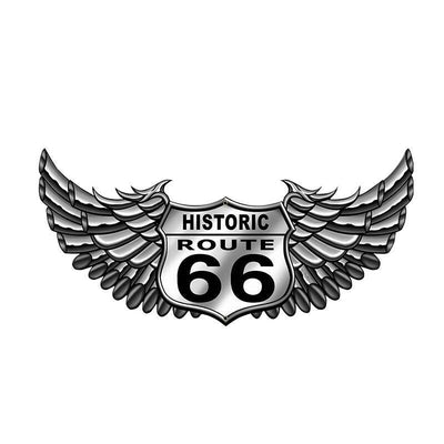 Adesivi per paraurti vintage Route 66