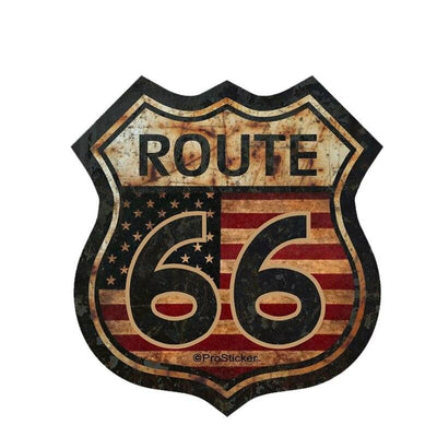 Adesivi per paraurti vintage Route 66