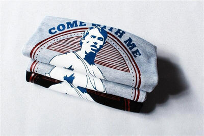 Maglietta vintage di Arnold Schwarzenegger Vieni con me
