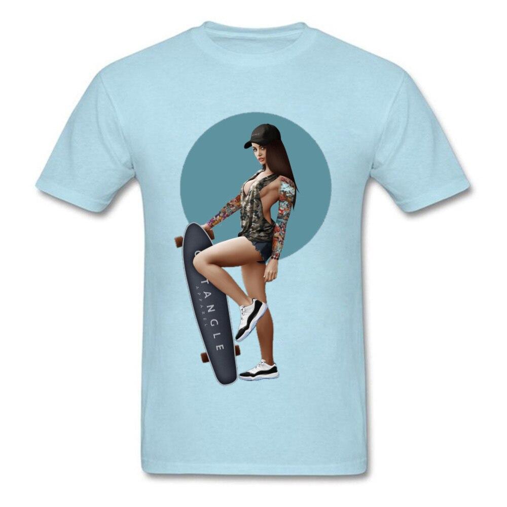 T-shirt da ragazza pin up vintage