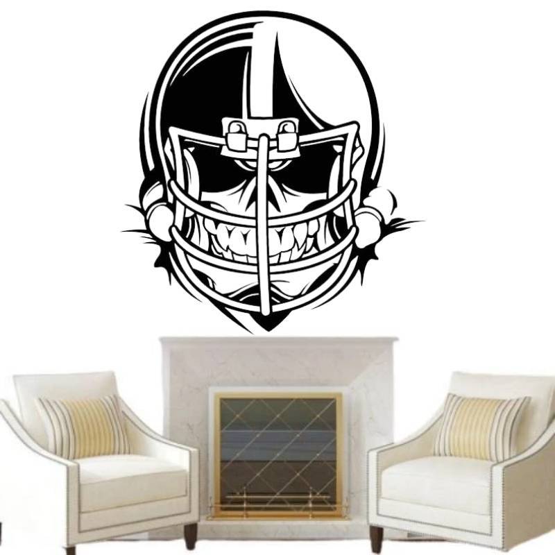 Adesivi per casco da football americano vintage