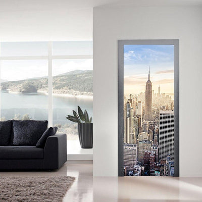 Adesivi per porte Vintage di New York