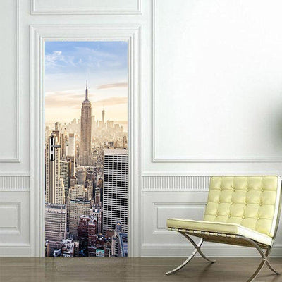 Adesivi per porte Vintage di New York