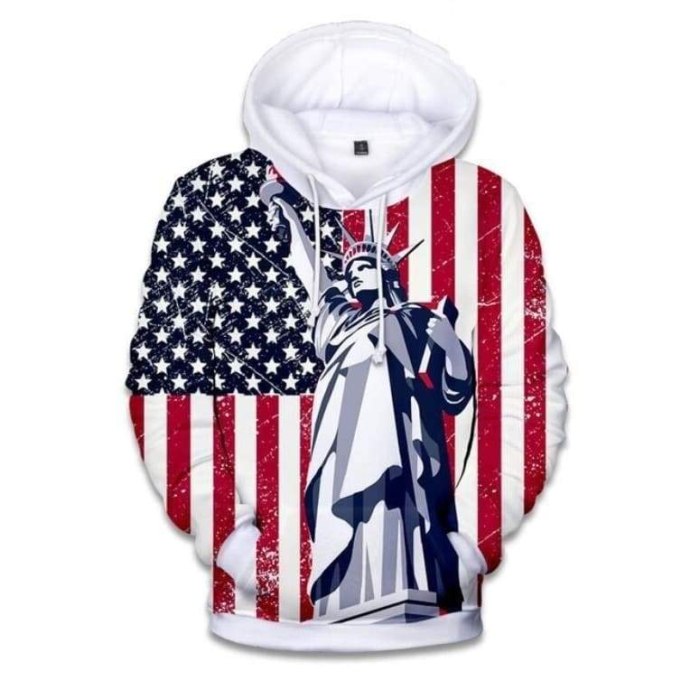 Felpa con cappuccio americana vintage