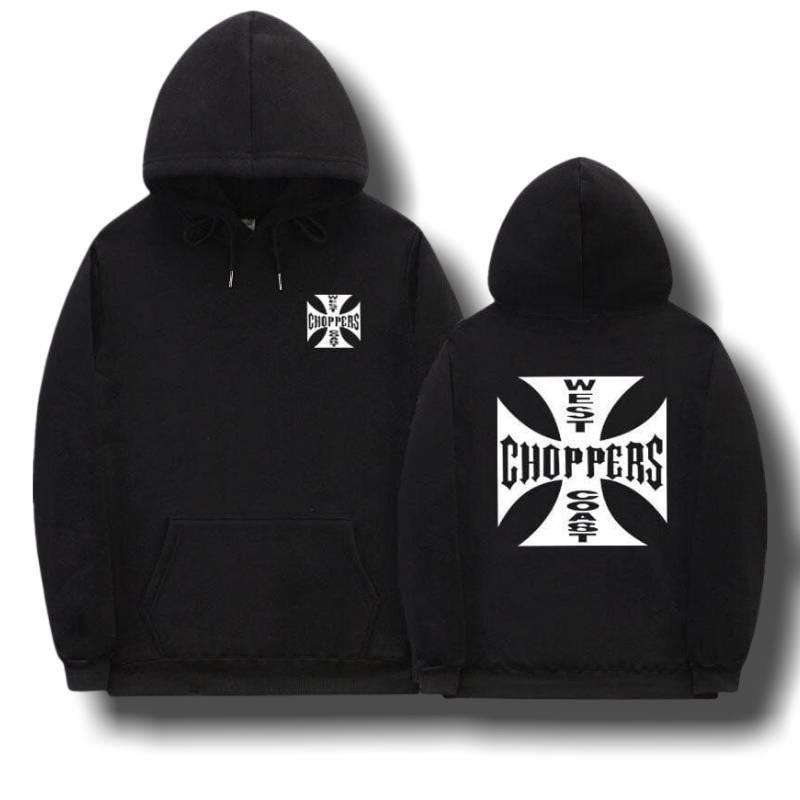 Felpa vintage della costa occidentale