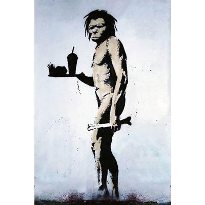 Lavagna fast food vintage