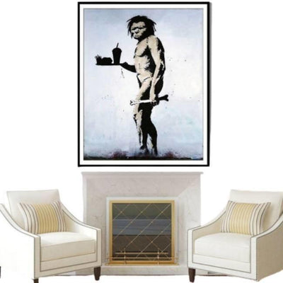 Lavagna fast food vintage