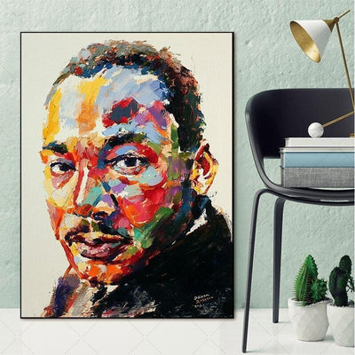 Pittura Vintage di Martin Luther King