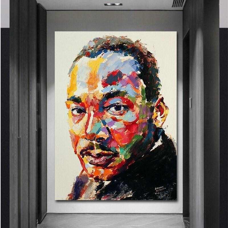 Pittura Vintage di Martin Luther King