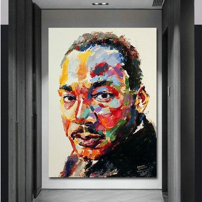Pittura Vintage di Martin Luther King