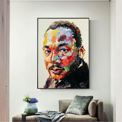 Pittura Vintage di Martin Luther King