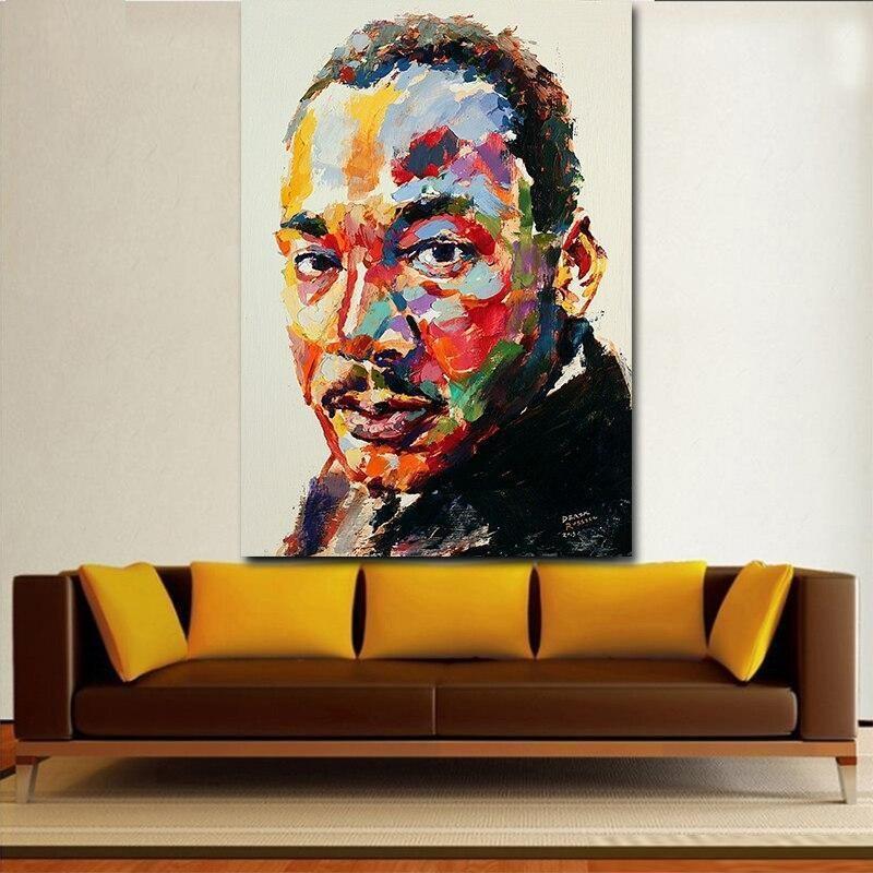 Pittura Vintage di Martin Luther King