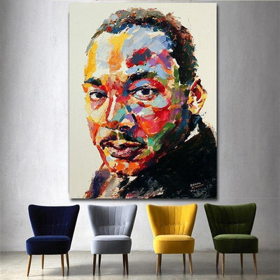 Pittura Vintage di Martin Luther King
