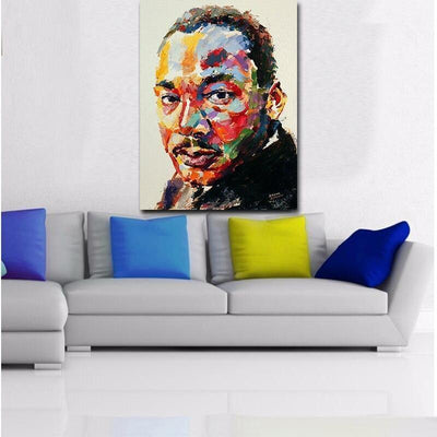 Pittura Vintage di Martin Luther King