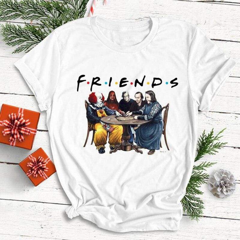 T-shirt Vintage Friends da donna