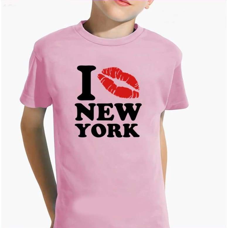 T-shirt vintage I Love New York da ragazza