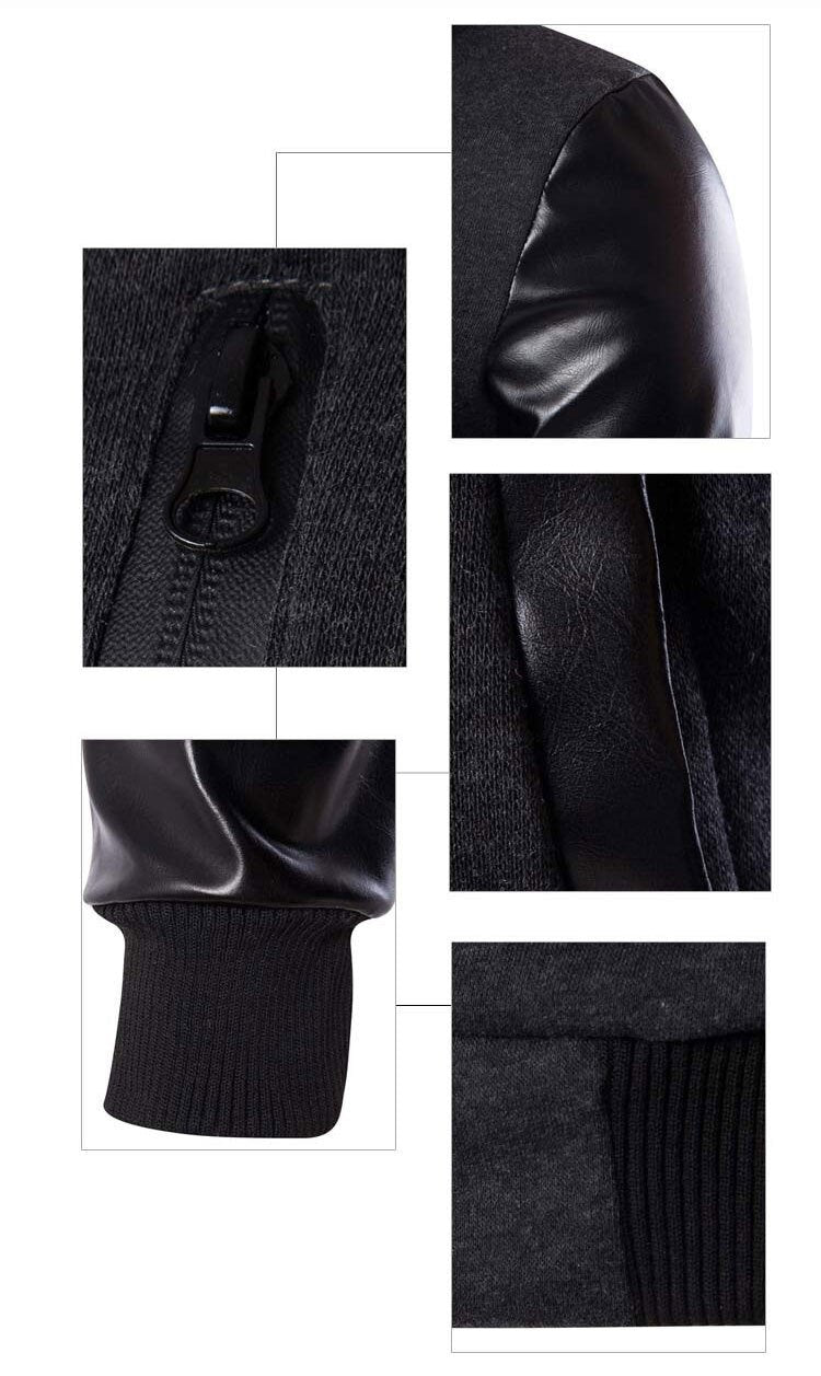 Giacca in pelle da baseball vintage