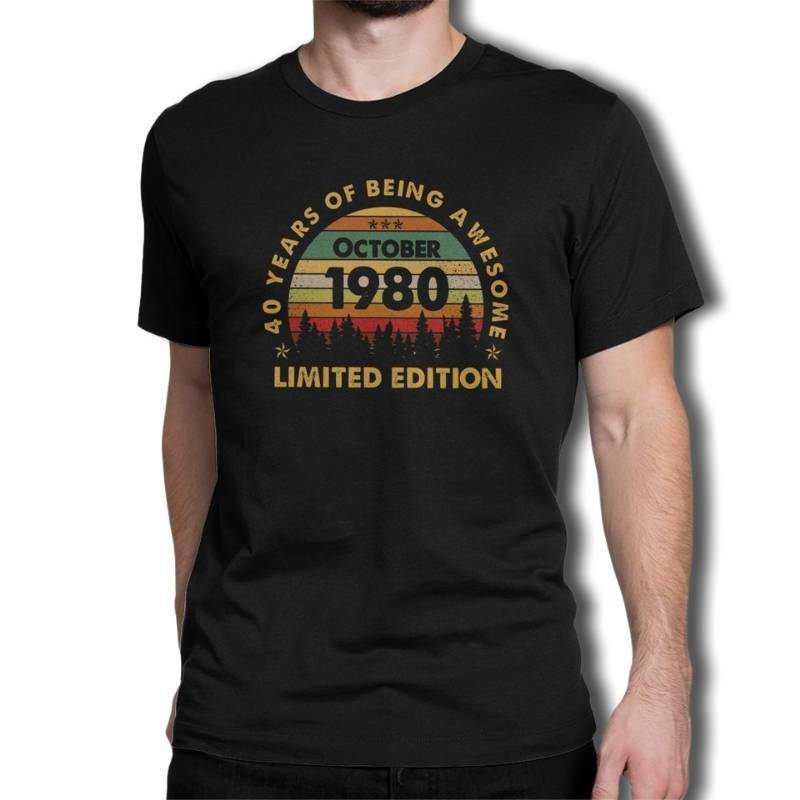 T-shirt dal design retrò vintage anni '80