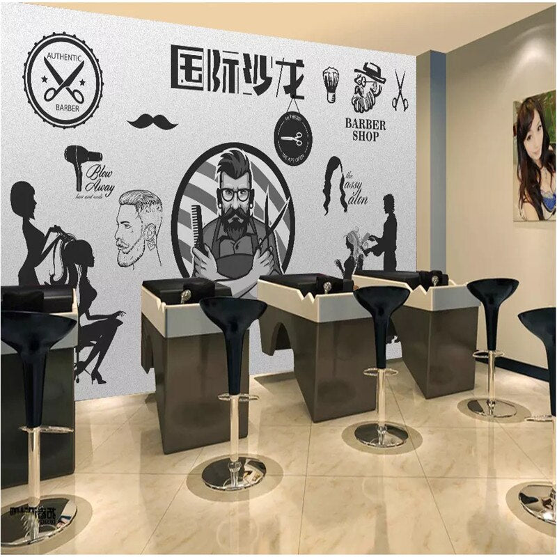 Carta da parati in stile retrò