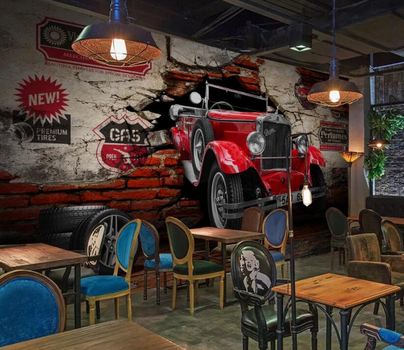 Carta da parati retrò