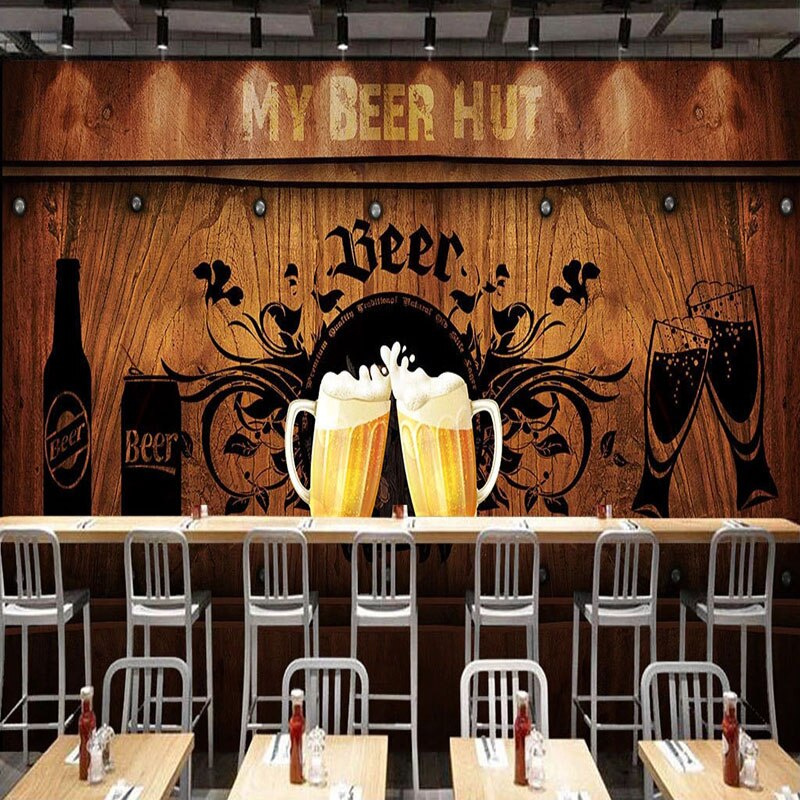 Carta da parati in stile vintage