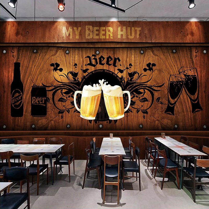 Carta da parati in stile vintage