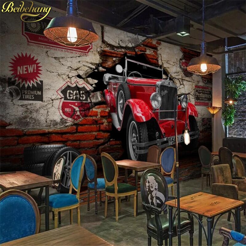 Carta da parati retrò