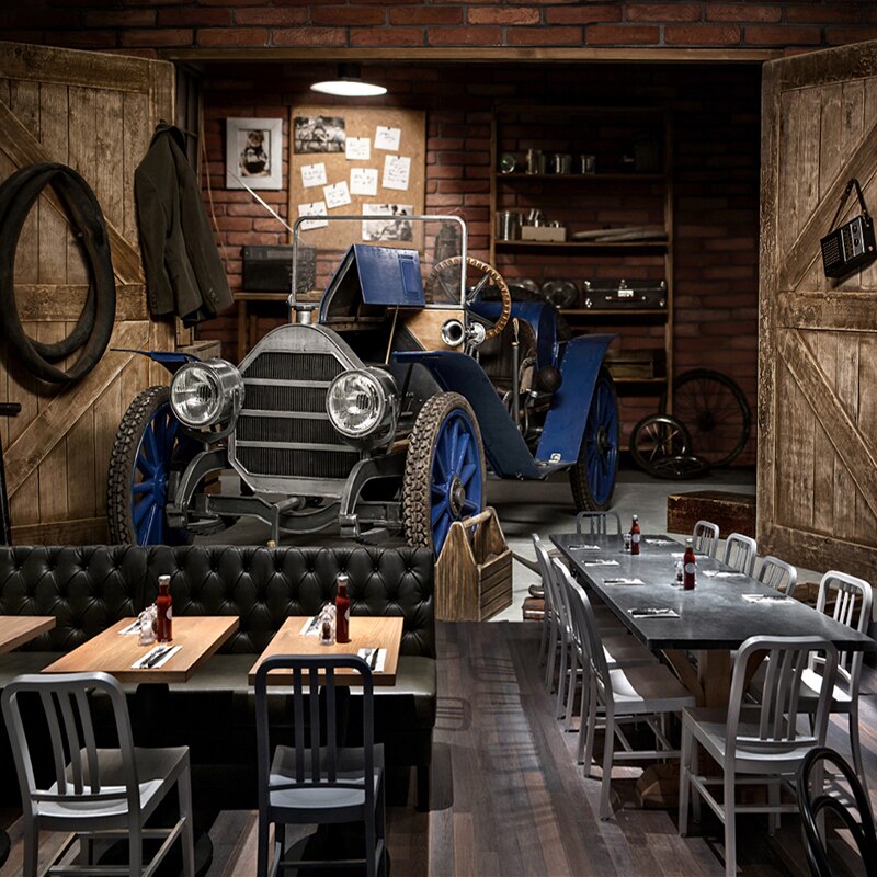 Carta da parati adesiva vintage