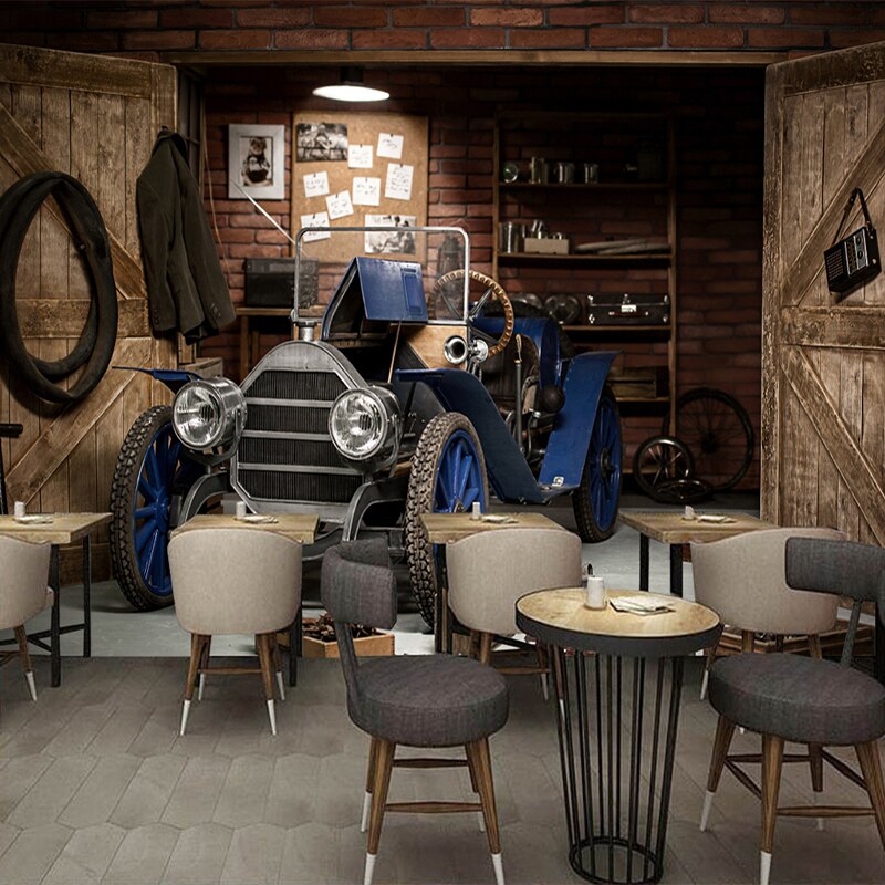 Carta da parati adesiva vintage