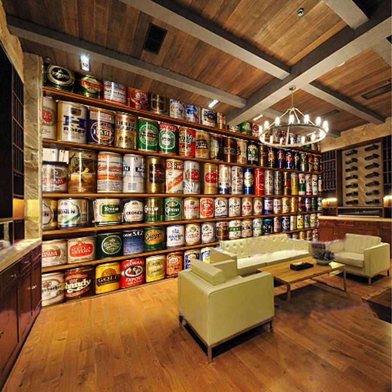 Carta da parati in legno Vintage