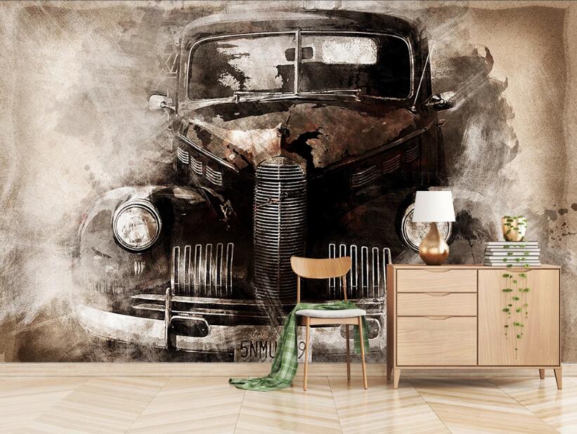 Carta da parati retrò