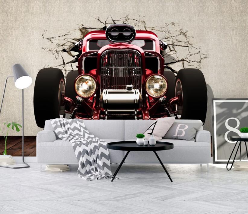 Carta da parati retrò