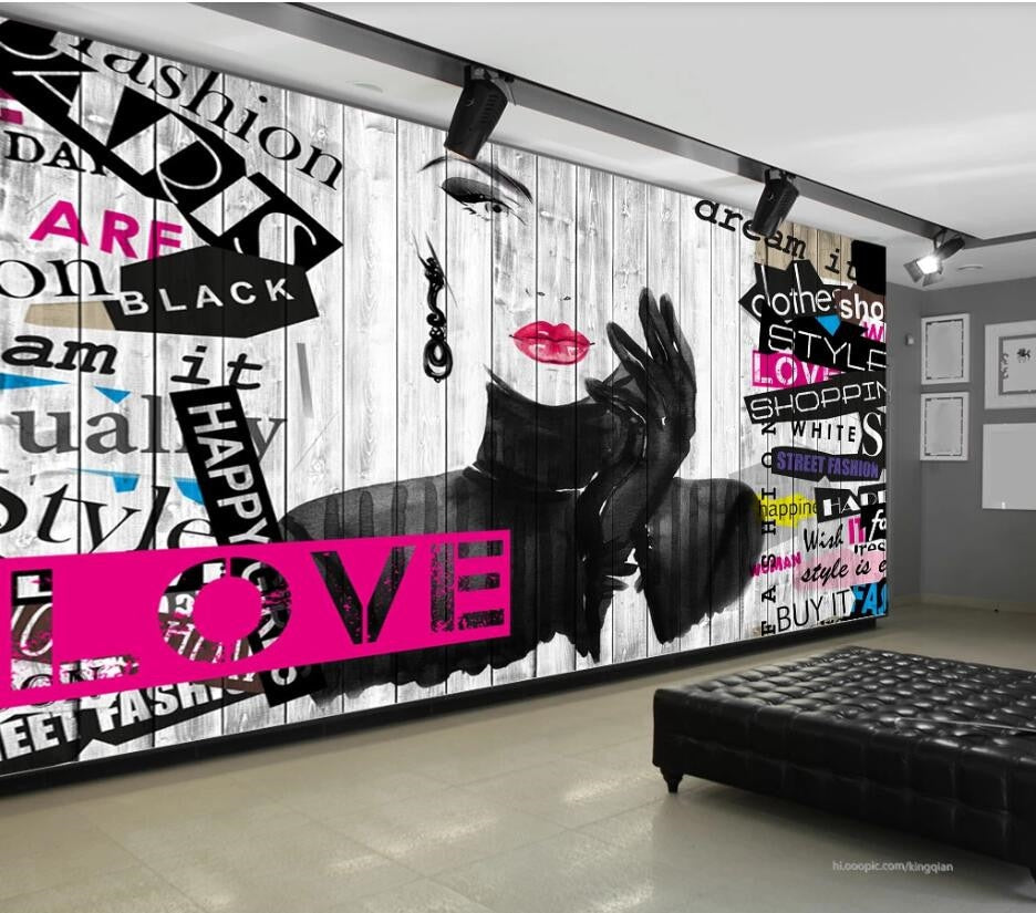 Carta da parati vintage del 1970