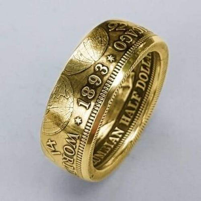 Anello da uomo vintage americano