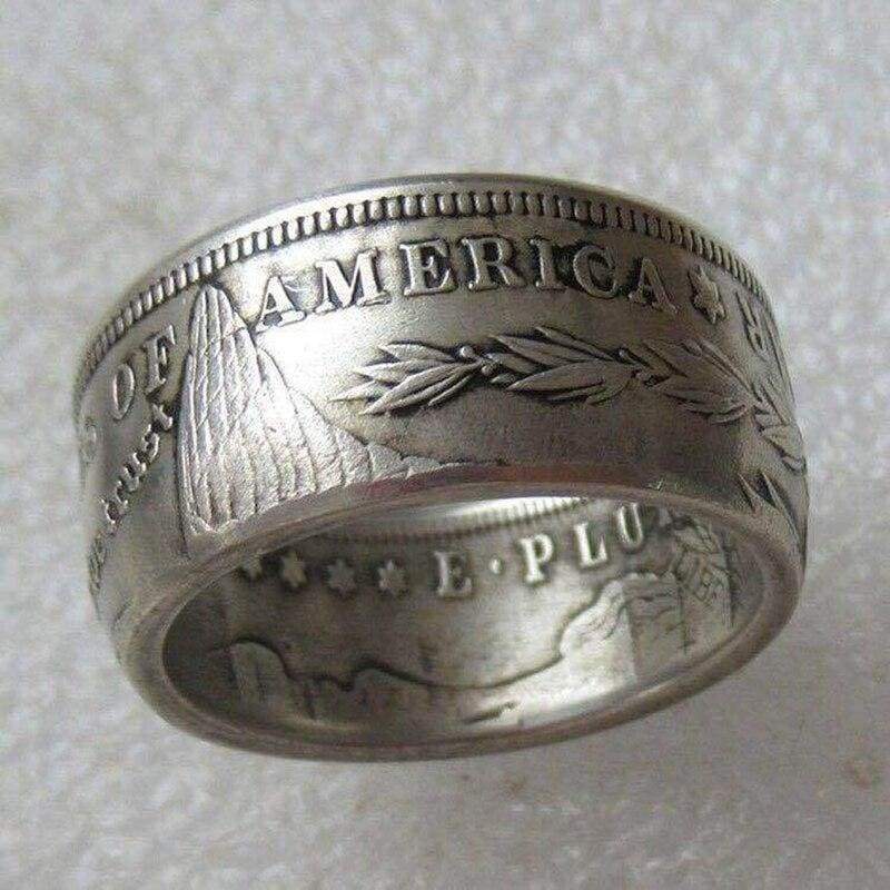 Anello da uomo vintage americano