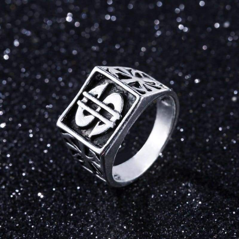 Anello dollaro d'argento Vintage