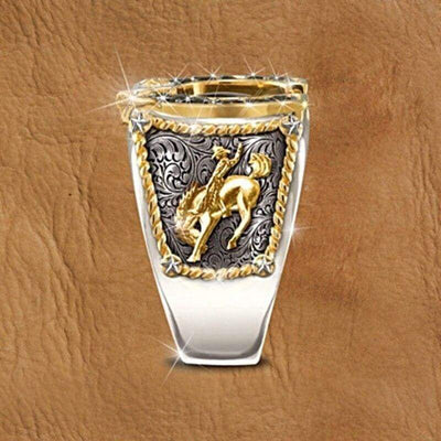 Anello da cowboy vintage
