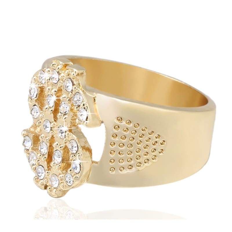 Anello dollaro vintage da uomo